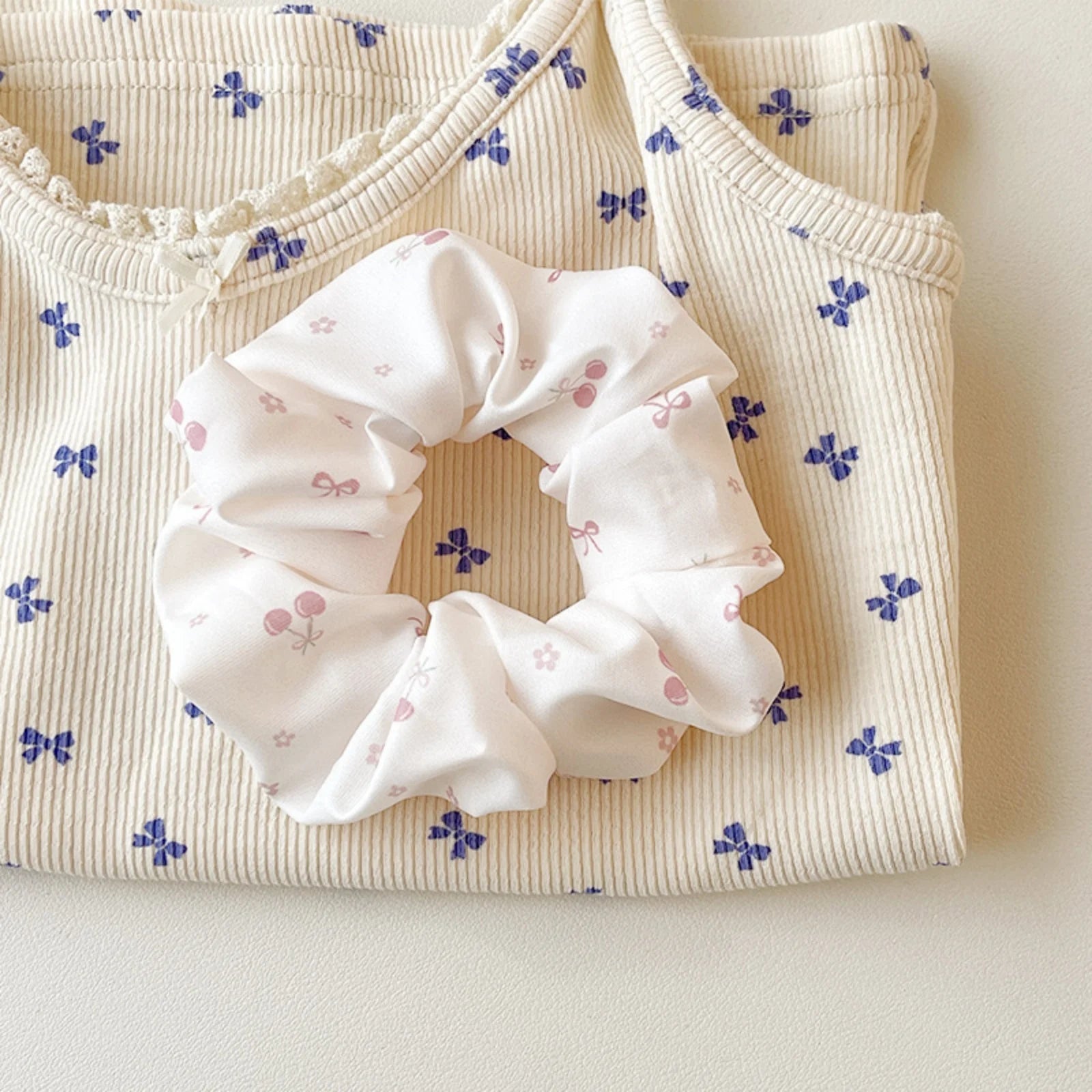 Satin Cloud Scrunchie