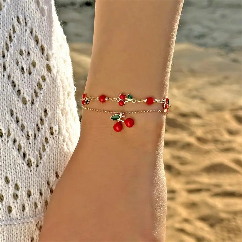 Cherry Kiss Charm Collection