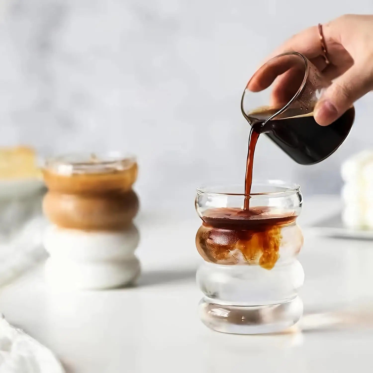 Cozy Coffee Glass Set