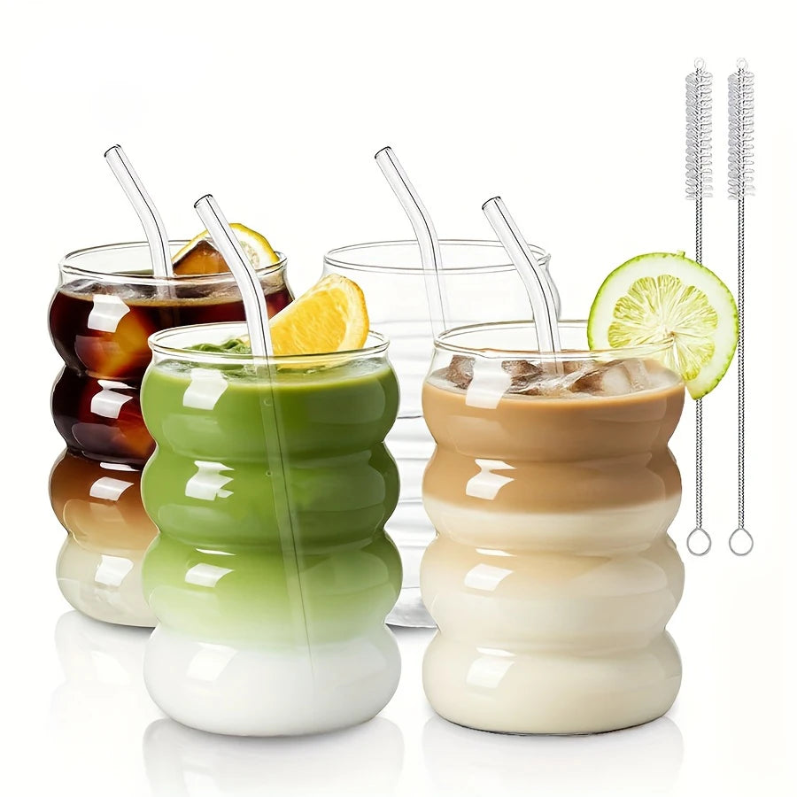 Cozy Coffee Glass Set