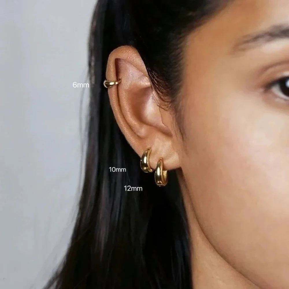 Everyday Huggie Hoop Earrings