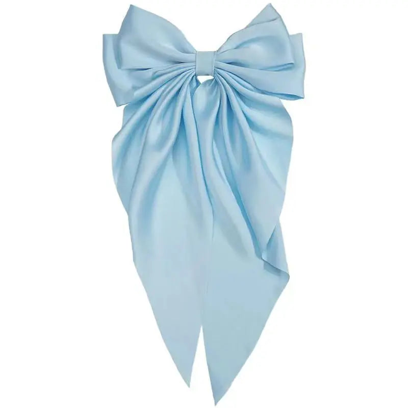 🎀 Cherry Street Satin Bow Hair Clip