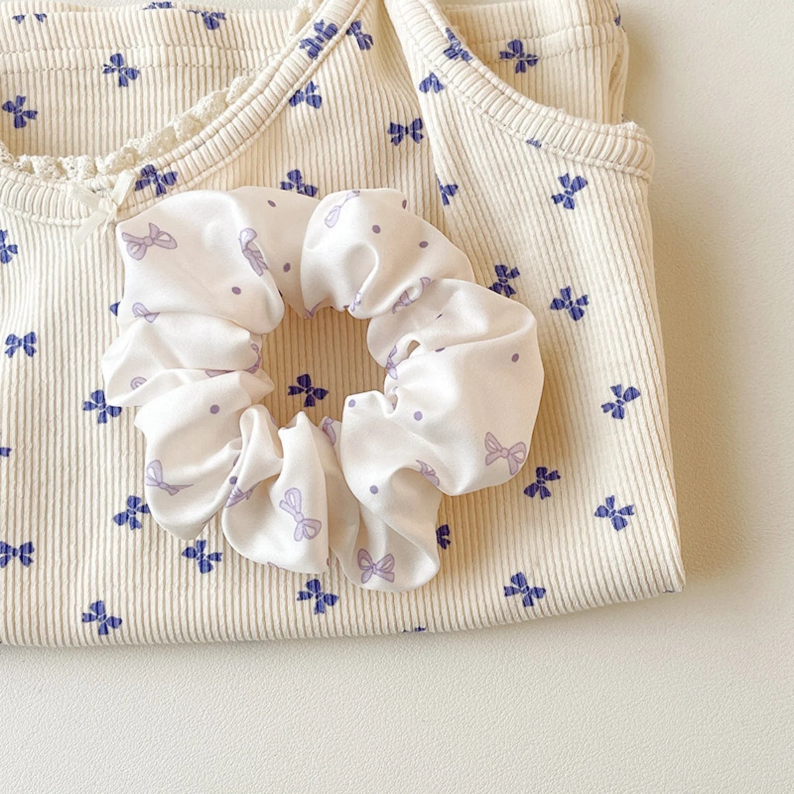 Satin Cloud Scrunchie